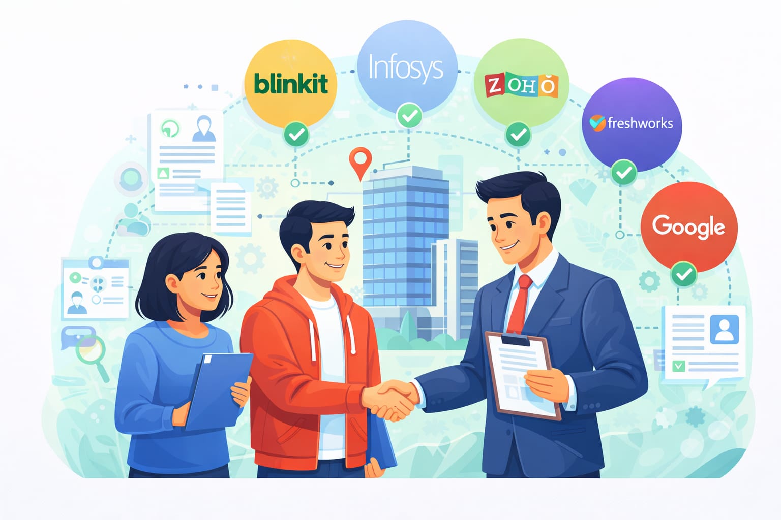 Job opportunities with product-based and service-based companies at SkillSync Pro